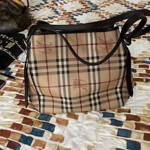 Burberry haymarket Canterbury tote
